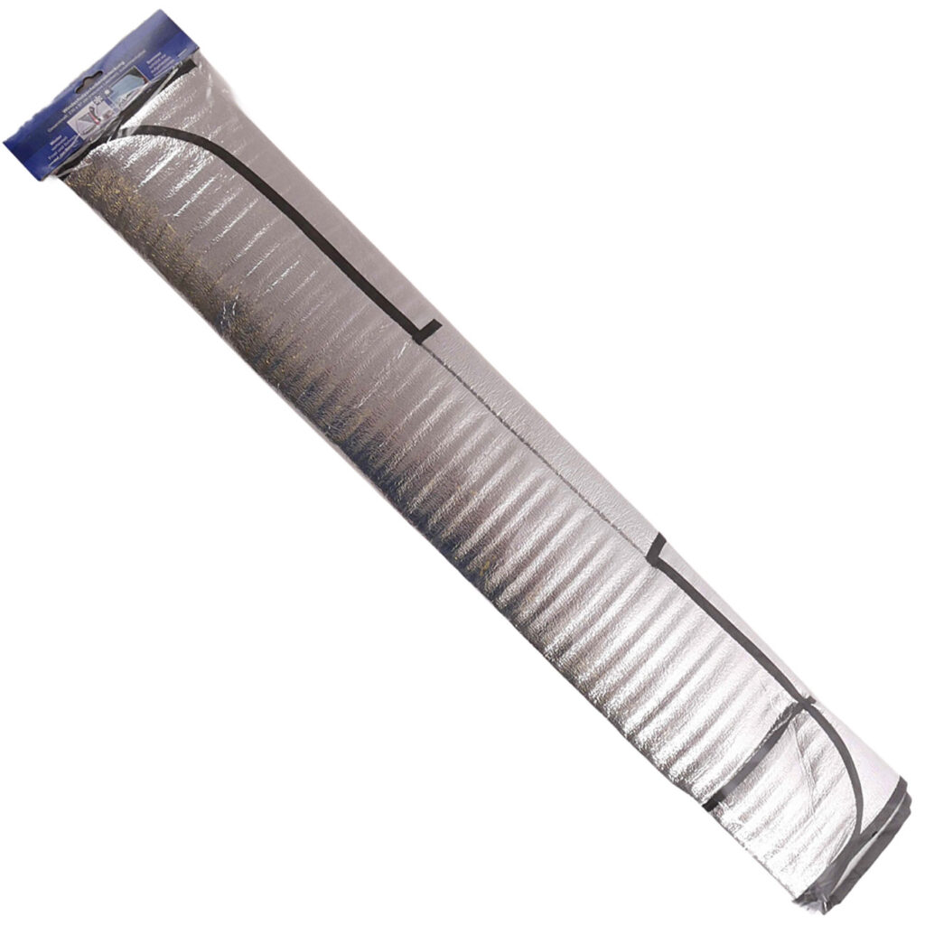 Windschutzscheibenabdeckung mit Laschen, 180 x 97 cm, faltbar