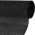 Extra robuste Anti-Rutsch-Unterlage, zuschneidbar, 190 x 30,5 cm, schwarz