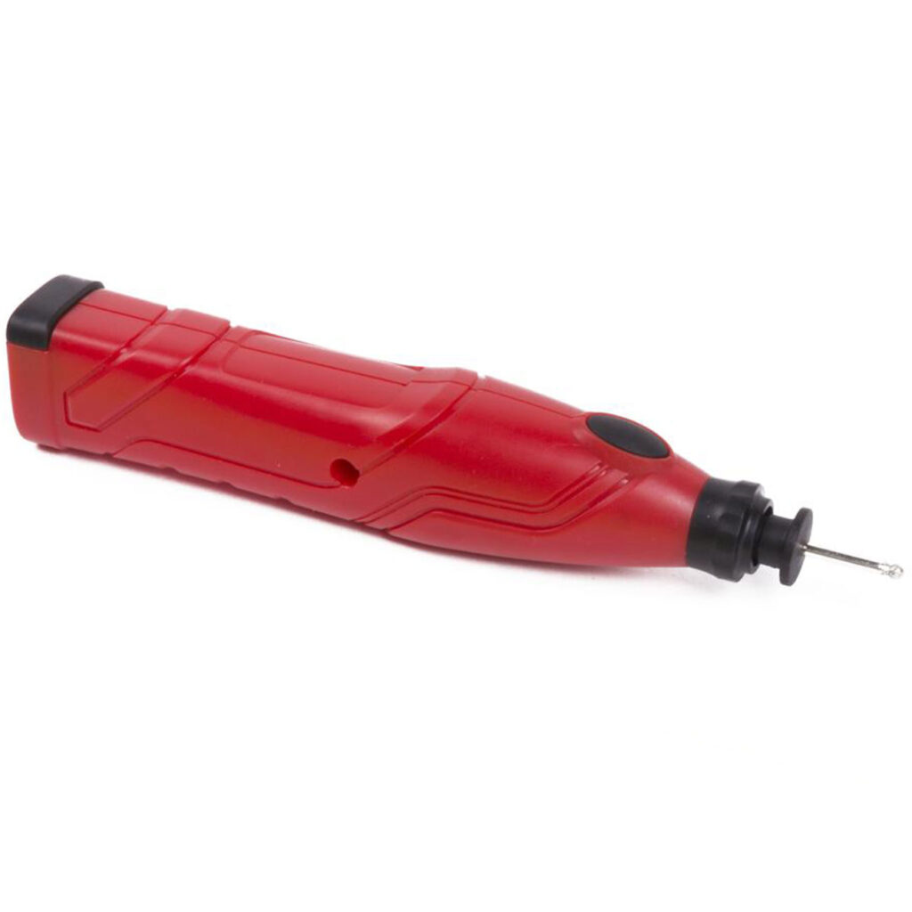 Gravurset 13 teilig, 13.000 U/min inkl. 10 Aufsätze, 2 Schablonen und Aufbewahrungsbox