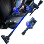 Akku-Staubsauger, PowerCyclone, Lithium-Ionen-Akku, 14 kPa, blau