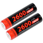 Lithium-Ionen-Akku 18650, 3,7 Volt, PCM/IC, 2.600 mAh