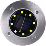 Solar-Bodenstrahler mit Erdspiess, 200 lm, IP44