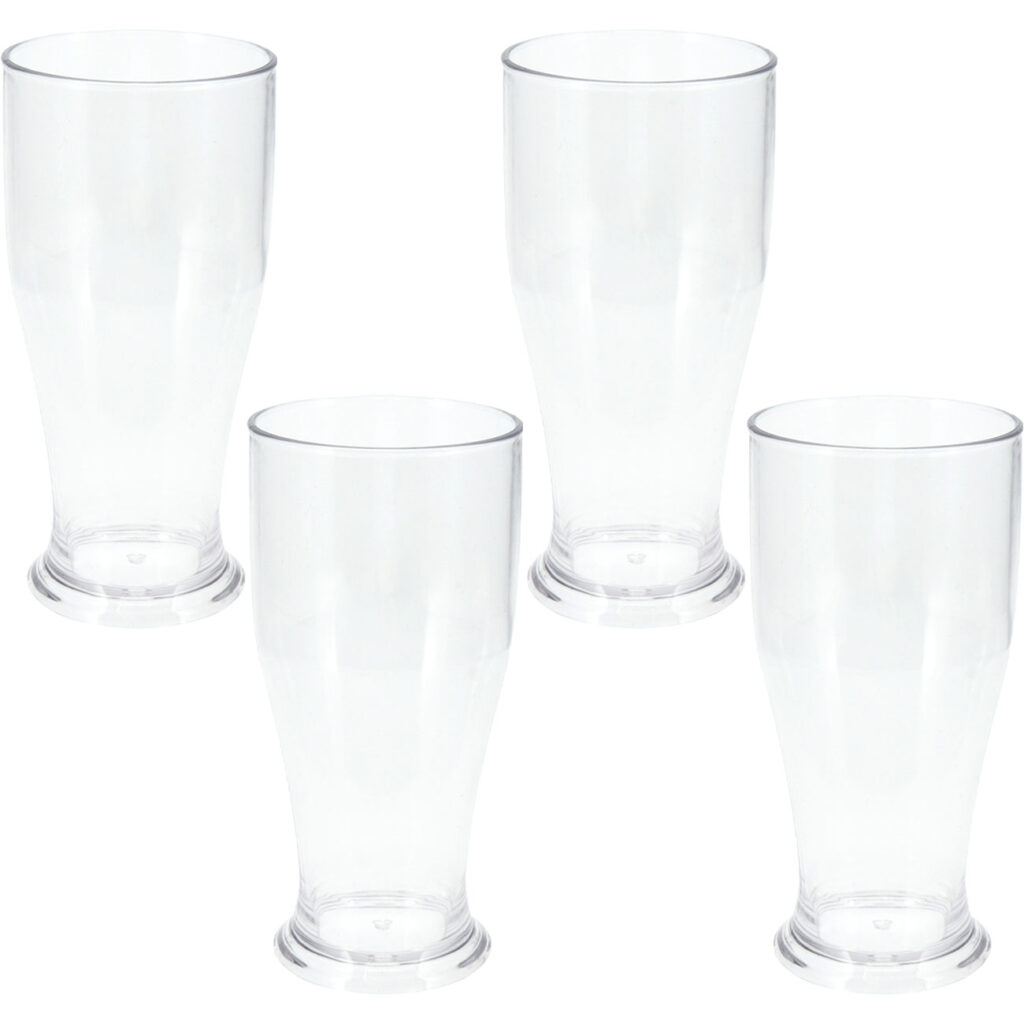 4er-Set Biergläser aus Kunststoff, 520 ml 4er-Set Biergläser aus Kunststoff, 520 ml