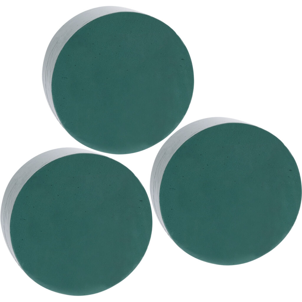 3er-Set Blumensteckschaum, Ø 14 cm 3er-Set Blumensteckschaum, Ø 14 cm