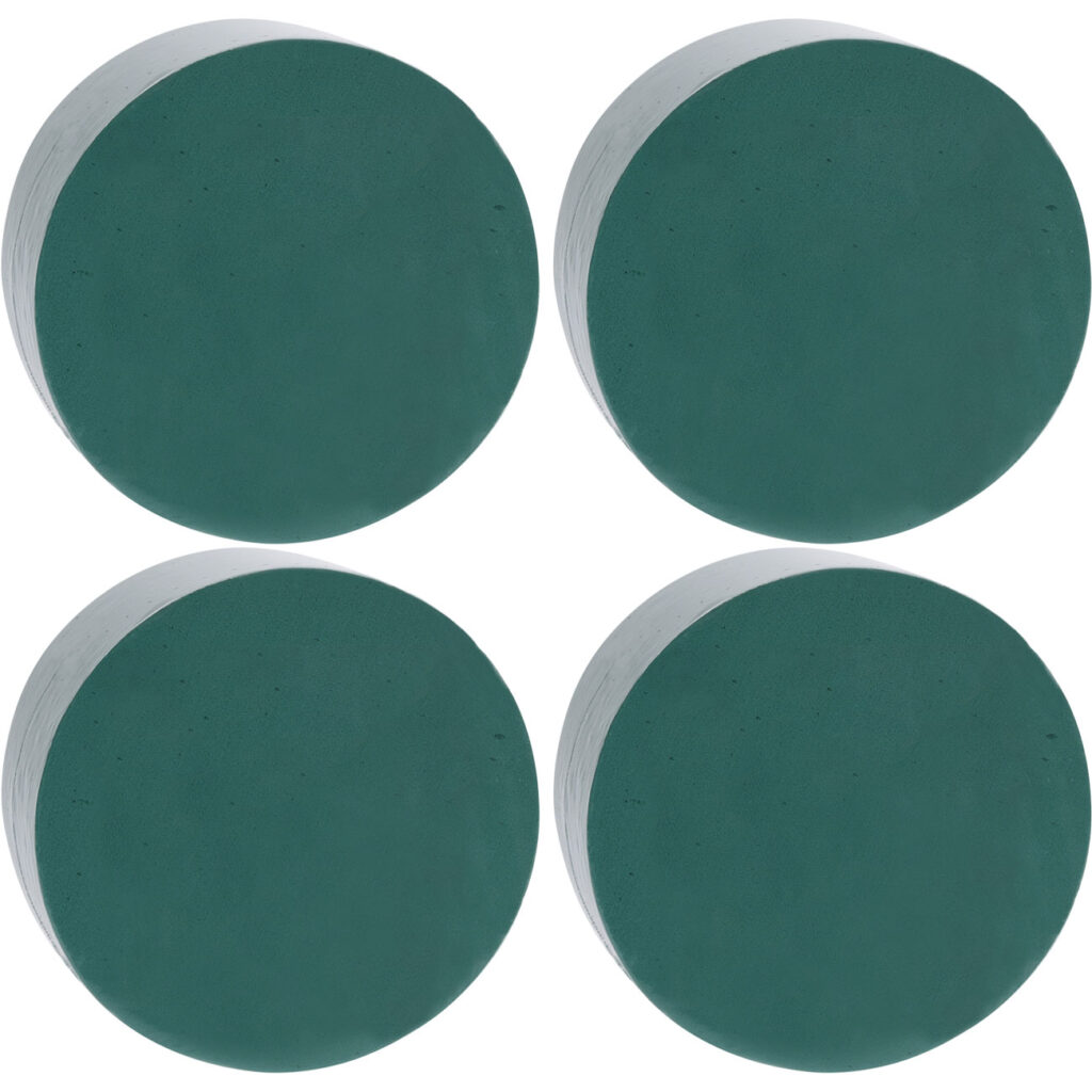 4er-Set Blumensteckschaum, Ø 14 cm