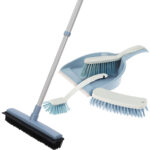 Reinigungsset mit Teleskopstange, Schrubber & Abzieher