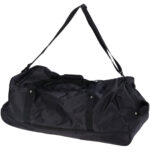 Reisetasche mit Rollen, 110 l, schwarz