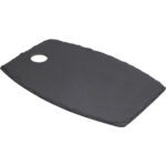Serviertablett, Schieferplatte, 34 x 23 x 0,5 cm
