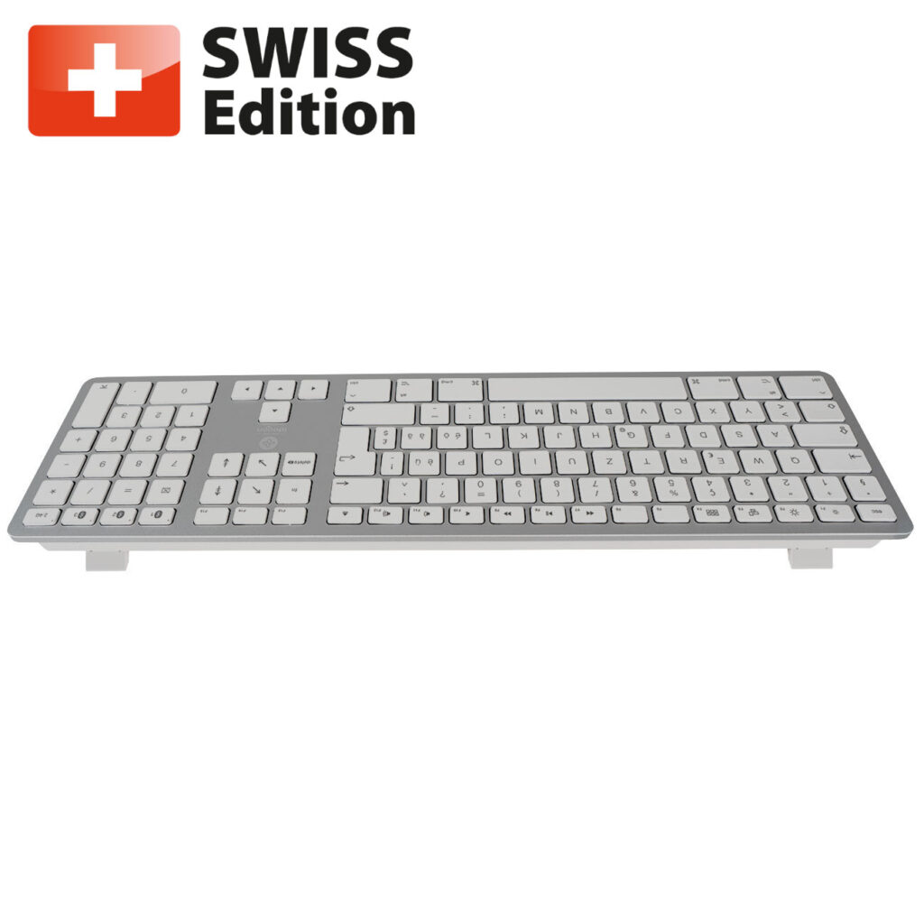 Tastatur Schweiz Edition, Aluminium Gehäuse Tastatur Schweiz Edition, Aluminium Gehäuse