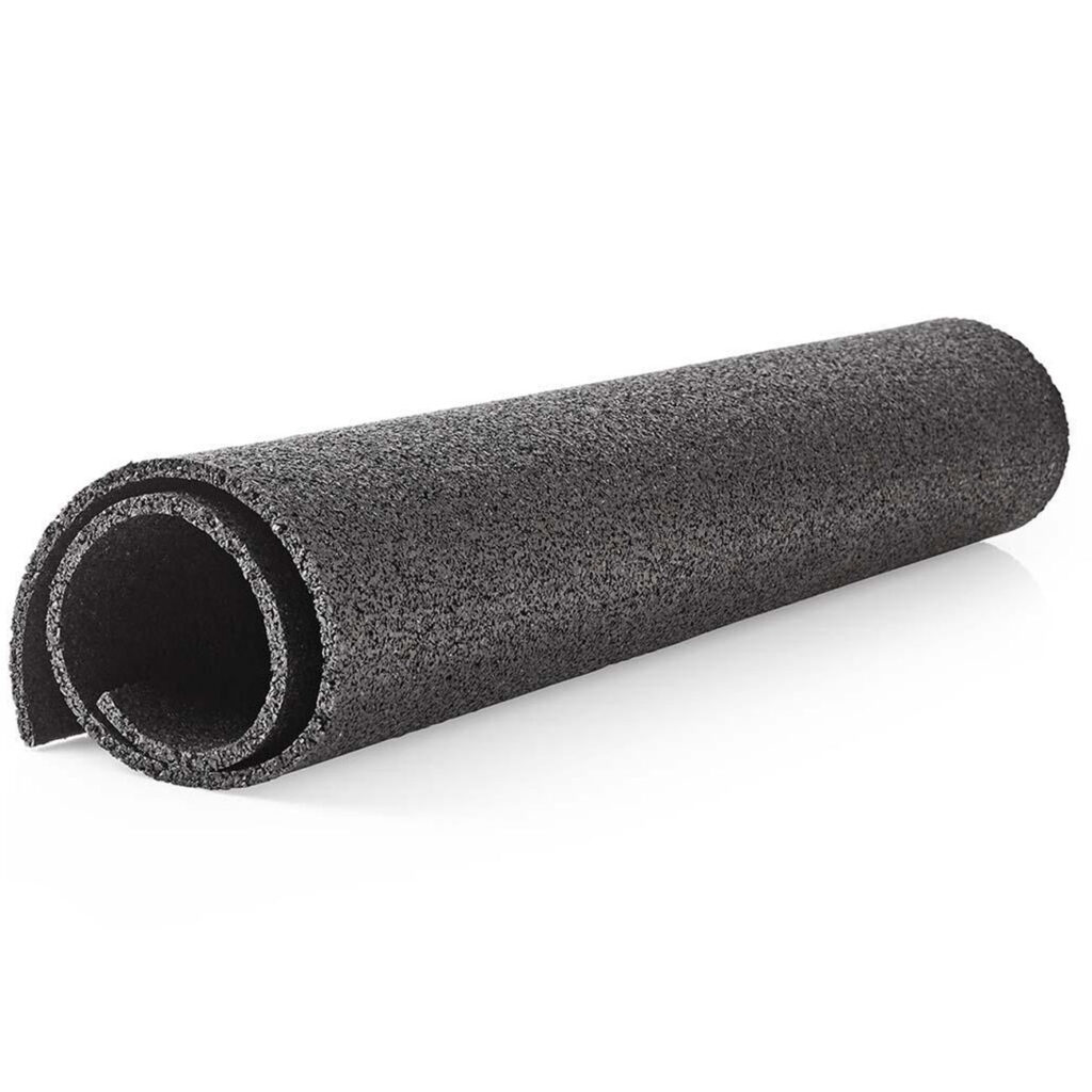 Anti-Vibrations-Matte aus Gummi, 60 x 0,6 x 60 cm