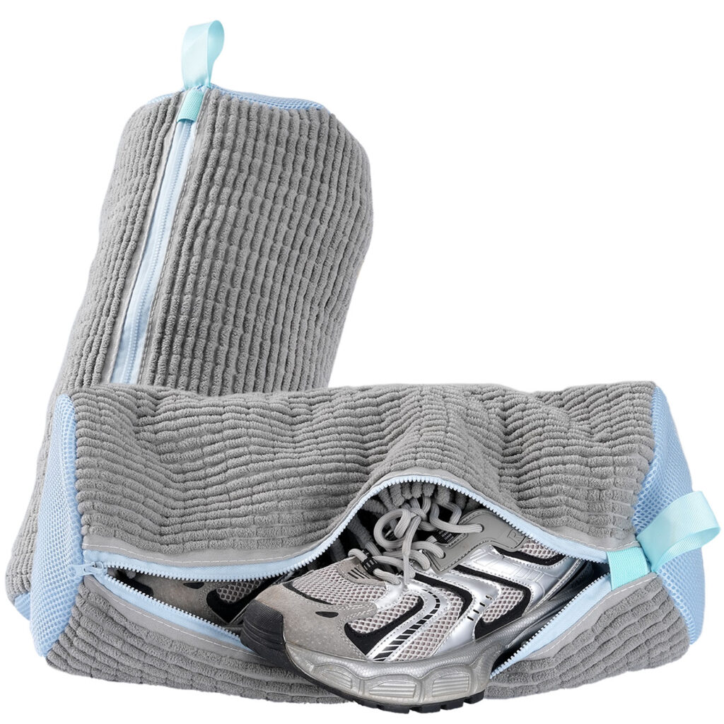 2er-Set Schuhwaschbeutel mit Reinigungsfasern 2er-Set Schuhwaschbeutel mit Reinigungsfasern