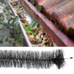 Dachrinnenbürste, 4 m, Ø 12 cm