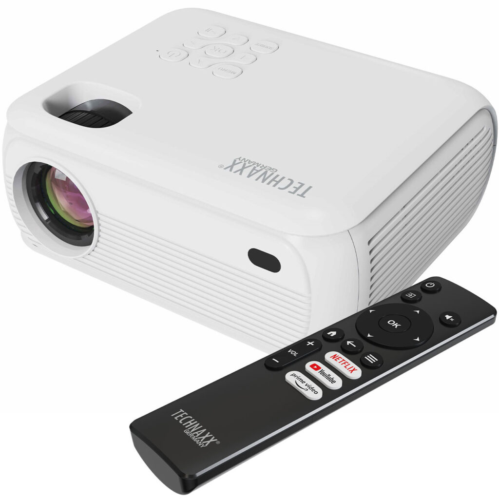 Full-HD Beamer mit Lautsprecher & Fernbedienung