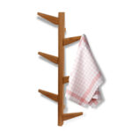 Bambus Handtuchhalter, 6 Haken, Handtuchstange