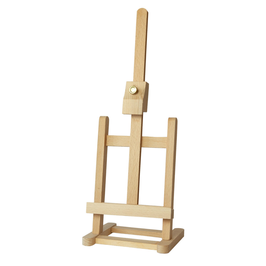 Tischstaffelei 13 x 20 cm, Staffelei aus Holz Tischstaffelei 13 x 20 cm, Staffelei aus Holz