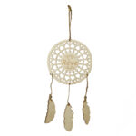 Traumfänger Rêve aus Holz, natur, 23,5 x 15,5 cm Traumfänger Rêve aus Holz, natur, 23,5 x 15,5 cm