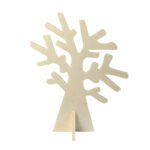 Schmuckbaum aus Holz, braun, Schmuckständer, 23 x 28 cm