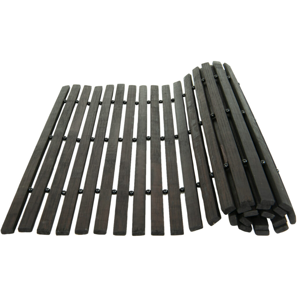 Tischset aus Bambus, schwarz, 30 x 45 cm Tischset aus Bambus, schwarz, 30 x 45 cm