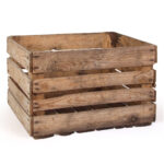 4er-Set Deko Holzkiste, 50,5 x 31,5 x 41 cm, Harasse, 3,5 kg