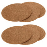 6er-Set Untersetzer aus Kork, Ø 195 mm