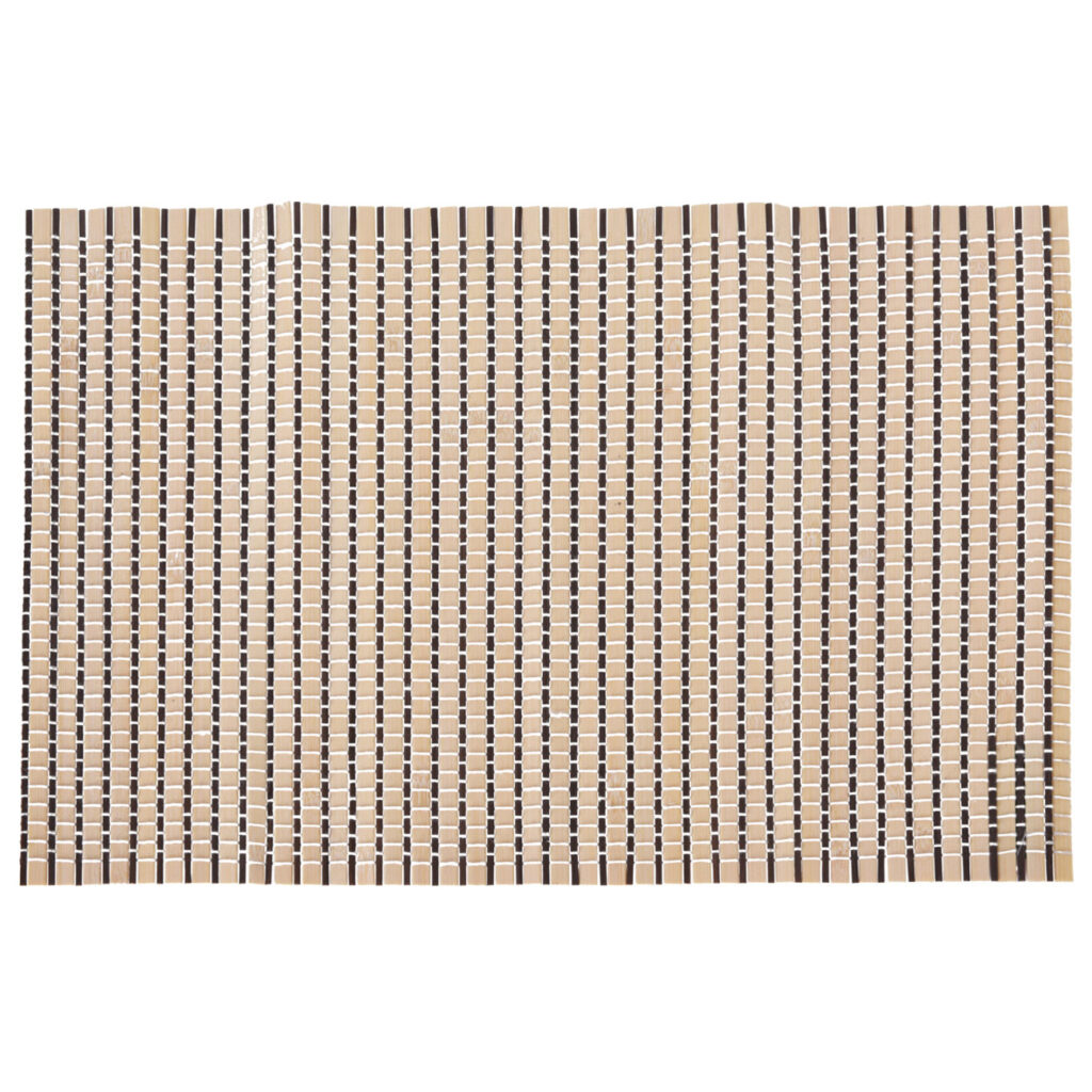 Platzset aus Bambus, dekoratives Platzdeckchen mit Bambusstäben, 30 x 45 cm