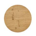 Pizzateller aus Bambus, rund, Pizzabrett, Ø 33 cm