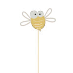 Gartenstecker Biene aus Metall, 52 cm