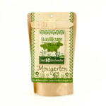 Saatgut Set für Basilikum, Samen mit Gartenerde, Saatgut, Anleitung, Pflanzstäbchen