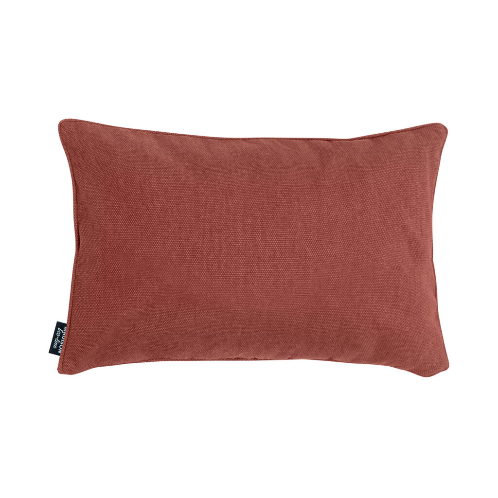 Deko-Kissen wasserabweisend, bequemes Outdoorkissen, terra, 50 x 30 x 10 cm