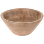 Deko-Schale aus Mangoholz, Ø 20 cm