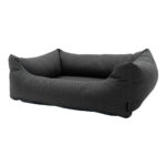 Hundebett waschbar eco, Hundecouch, grau, 100 x 80 x 25 cm