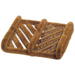 Schuhabstreifer aus Kokosfasern, Fussabtreter 30 x 35 cm