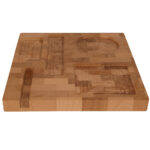 Schreibtisch-Organizer aus Holz, Buche, Braun, 30 x 25 cm