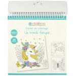 Malbuch, Eine Magische Welt, Ringbuch, 24 Seiten zum Ausmalen und Gestalten, 21 x 21 cm Malbuch, Eine Magische Welt, Ringbuch, 24 Seiten zum Ausmalen und Gestalten, 21 x 21 cm