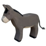 Holztier Esel, handgefertigt, 14 x 10 x 3 cm Holztier Esel, handgefertigt, 14 x 10 x 3 cm