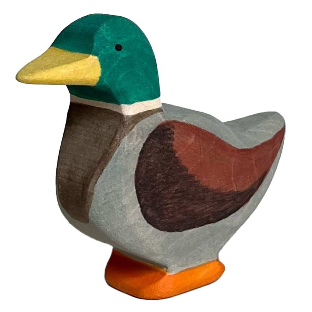 Holztier Ente, handgefertigt, 7,5 x 6 x 2 cm Holztier Ente, handgefertigt, 7,5 x 6 x 2 cm