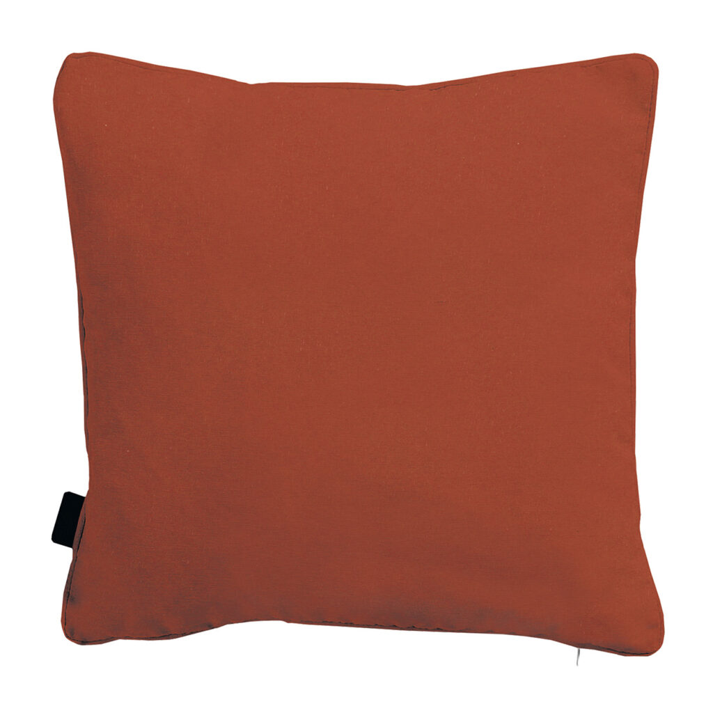 Deko-Kissen Outdoor, bequemes Outdoorkissen, terra, 45 x 45 x 10 cm