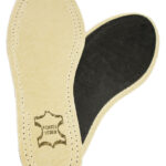 Einlegesohle aus 100% Leder,Grösse 36/37
