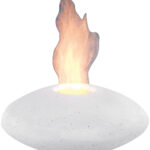 Ton-Feuerschale „Pozzo“ für Bio-Ethanol