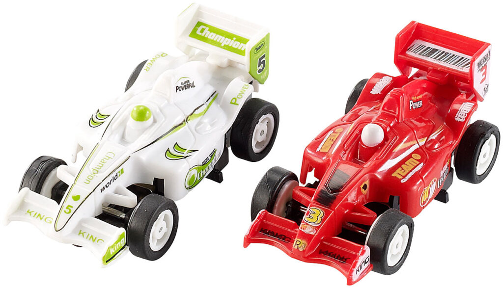 Ersatzautos 2er-Set für Portable Rennbahn NC-1870/NC-9959