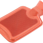 Wärmflasche, Grösse M, rot, 0,5 Liter