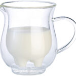 Doppelwandiges Milchkännchen im witzigen Euterdesign, 200 ml Doppelwandiges Milchkännchen im witzigen Euterdesign, 200 ml