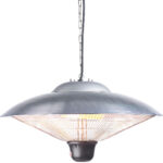 IR-Decken-Heizstrahler mit LED-Licht, Fernbedienung, bis 2.000 W, IP34