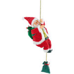 Kletternder Weihnachtsmann „Santa Crawl“