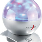 Laser-Kugel-Lampe mit Polarlicht-Effekten