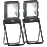 2er Pack LED-Arbeitsleuchte im  Baustrahler-Design mit  3 WattCOB-LED