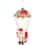 Singender Weihnachtsmann „Santa Sky“ mit Fallschirm