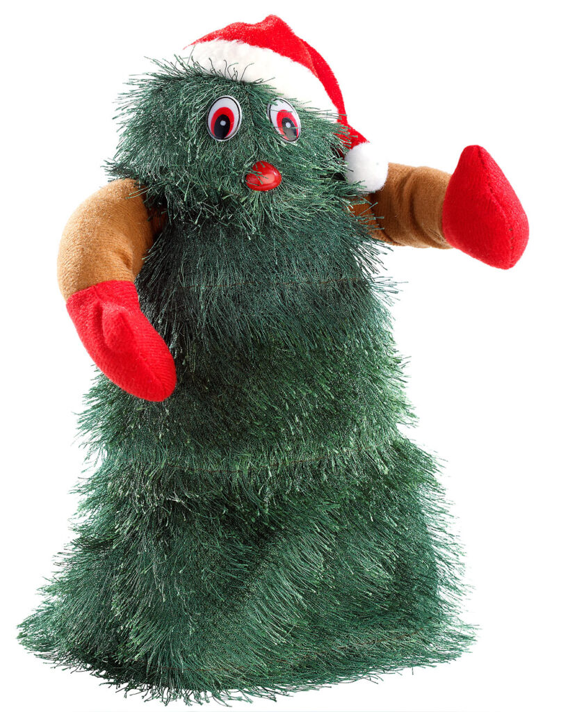 Singender, tanzender Weihnachtsbaum „Swinging Xmas Tree“, 27 cm