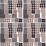 440-teiliges Filzgleiter- und Möbelpuffer-Set, selbstklebend, 4mm, braun