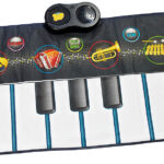 Berührungsempfindliche Musikmatte mit 6 Instrumenten